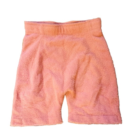 Gymshark Whitney Eyelash Knit Shorts Cayon Red - Picture 4 of 8